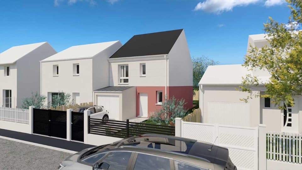 Maison neuve - Terrain à bâtir Annet-sur-Marne (77410) à Annet-sur-Marne (77), prix 445 690 €