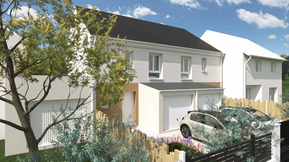 Maison neuve - Terrain à bâtir Lagny-sur-Marne (77400) à Lagny-sur-Marne (77), prix 860 090 €