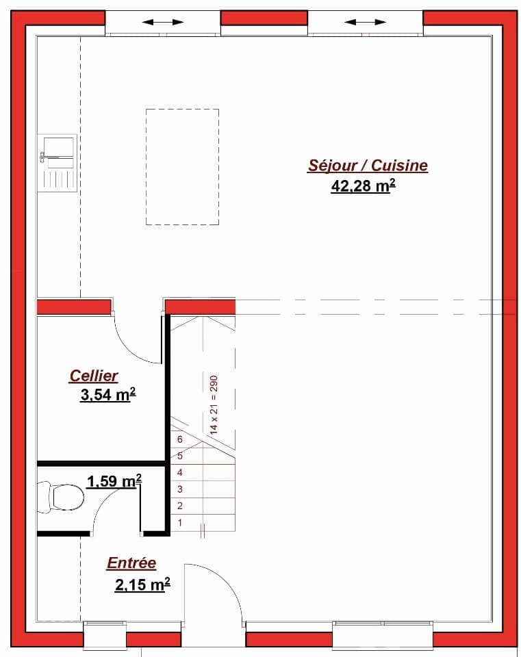 Maison neuve - Terrain à bâtir Saint-Maur-des-Fossés (94210) à Saint-Maur-des-Fossés (94), prix 950 000 €