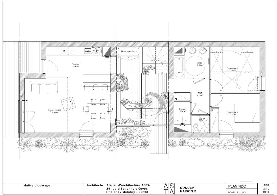 Maison neuve - Terrain à bâtir Saint-Maur-des-Fossés (94100) à Saint-Maur-des-Fossés (94), prix 1 370 000 €