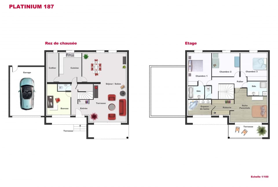 Maison neuve - Terrain à bâtir Saint-Maur-des-Fossés (94100) à Saint-Maur-des-Fossés (94), prix 1 150 000 €
