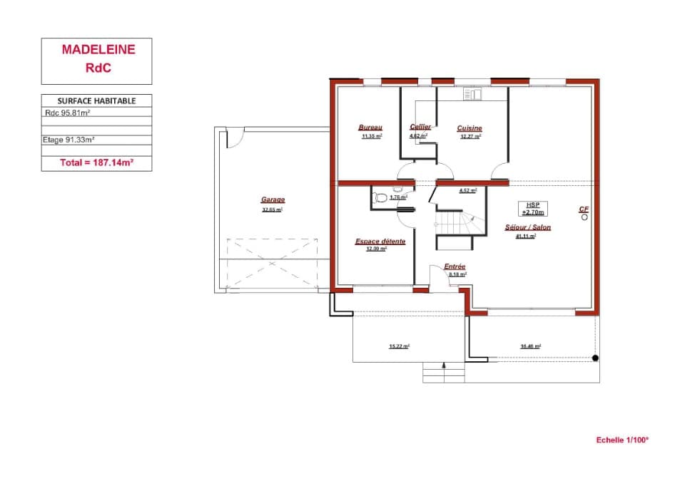 Maison neuve - Terrain à bâtir () à Fresnes (94), prix 795 000 €