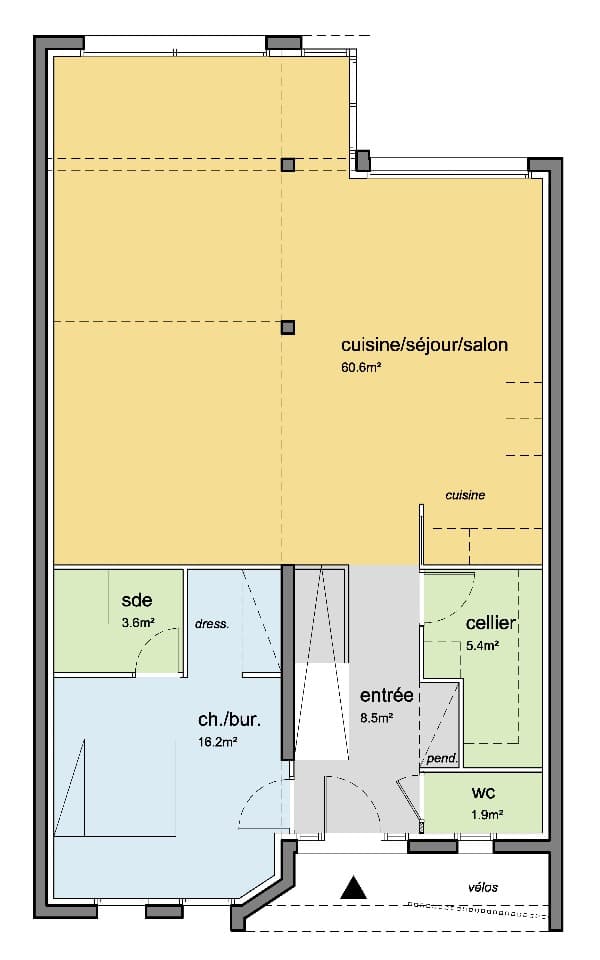 Maison neuve - Terrain à bâtir () à Fontenay-sous-Bois (94), prix 715 000 €
