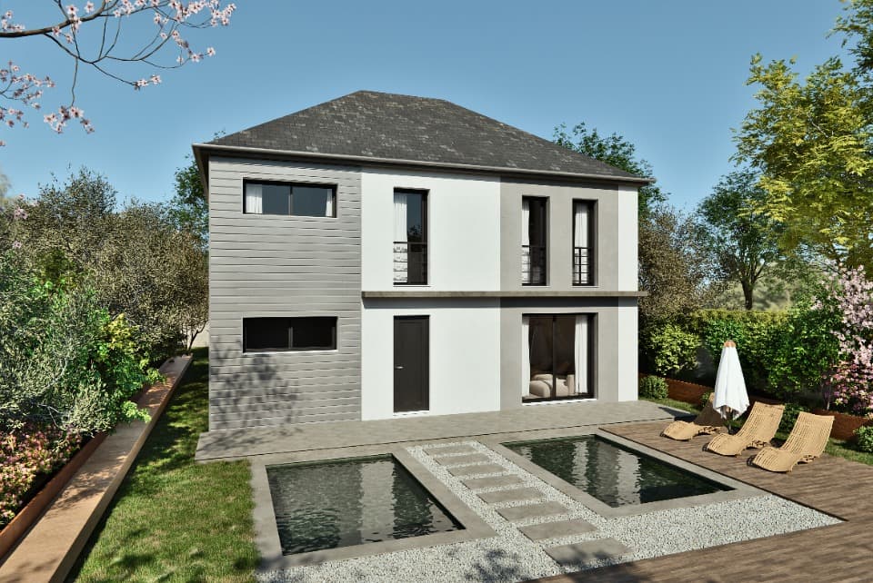 Maison neuve - Terrain à bâtir Villiers-sur-Marne (94350) à Villiers-sur-Marne (94), prix 776 600 €