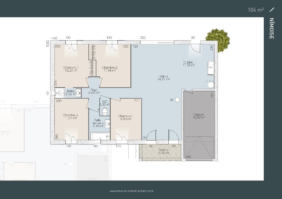 Maison neuve - Terrain à bâtir Pertuis (84120) à Pertuis (84), prix 345 000 €