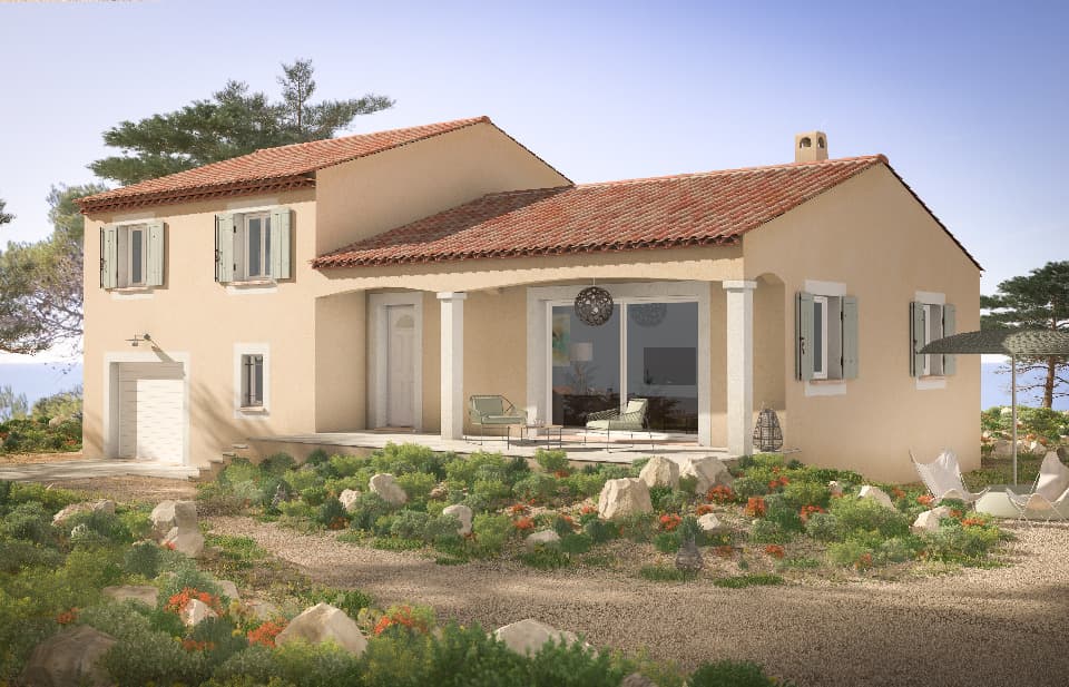Maison neuve - Terrain à bâtir Les Pennes-Mirabeau (13170) à Les Pennes-Mirabeau (13), prix 399 890 €