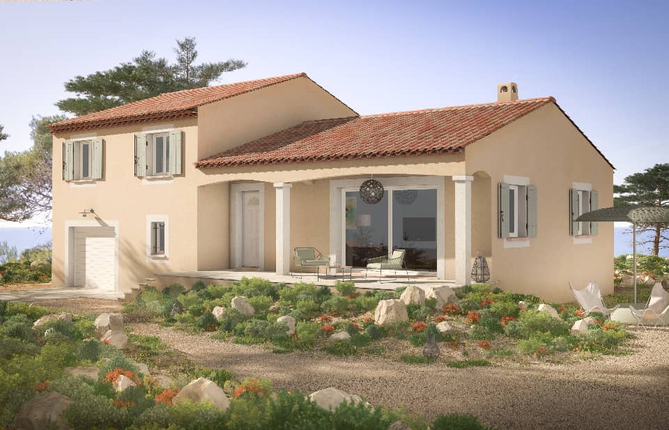 Maison neuve - Terrain à bâtir Les Pennes-Mirabeau (13170) à Les Pennes-Mirabeau, prix 459 890 €