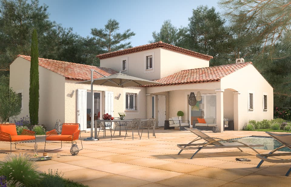 Maison neuve - Terrain à bâtir () à Puget (84), prix 365 000 €