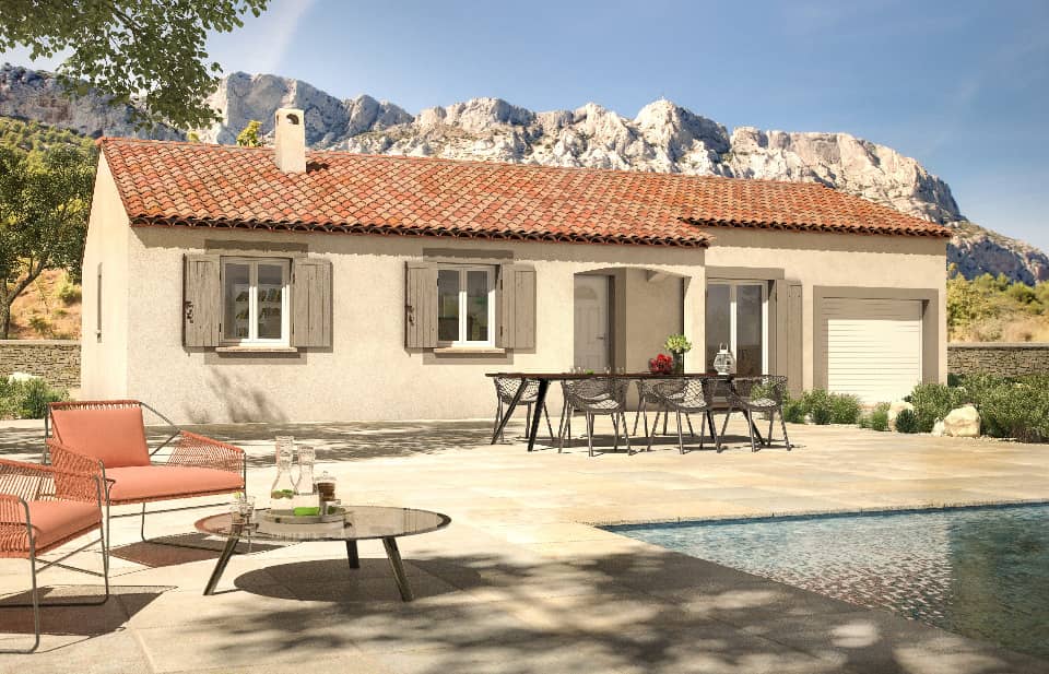 Maison neuve - Terrain à bâtir  () à Pélissanne (13), prix 433 000 €