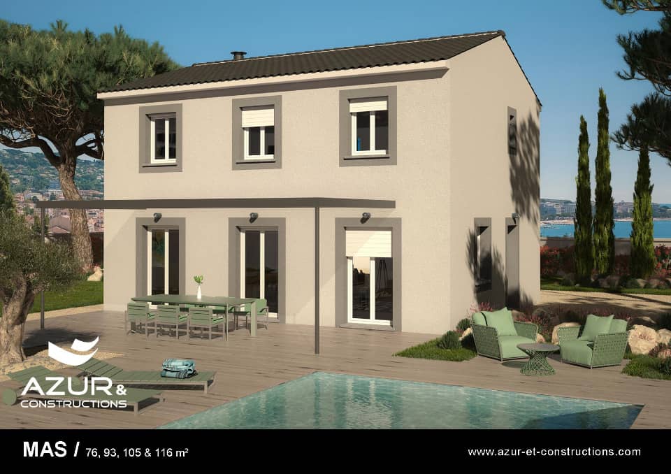 Maison neuve - Terrain à bâtir () à Saint-Chamas, prix 388 200 €