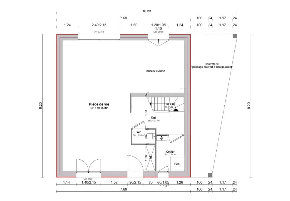 Maison neuve - Terrain à bâtir Antony (92160) à Antony (92), prix 379 817 €