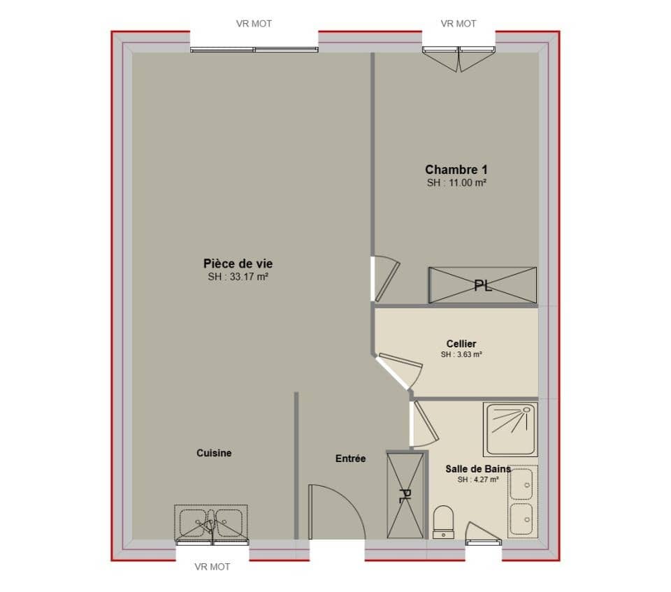 Maison neuve - Terrain à bâtir Saclay (91400) à Saclay (91), prix 368 911 €