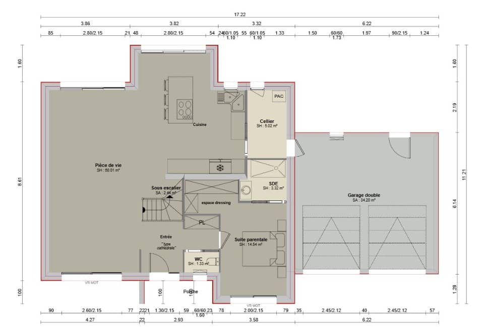 Maison neuve - Terrain à bâtir Boussy-Saint-Antoine (91800) à Boussy-Saint-Antoine (91), prix 679 611 €