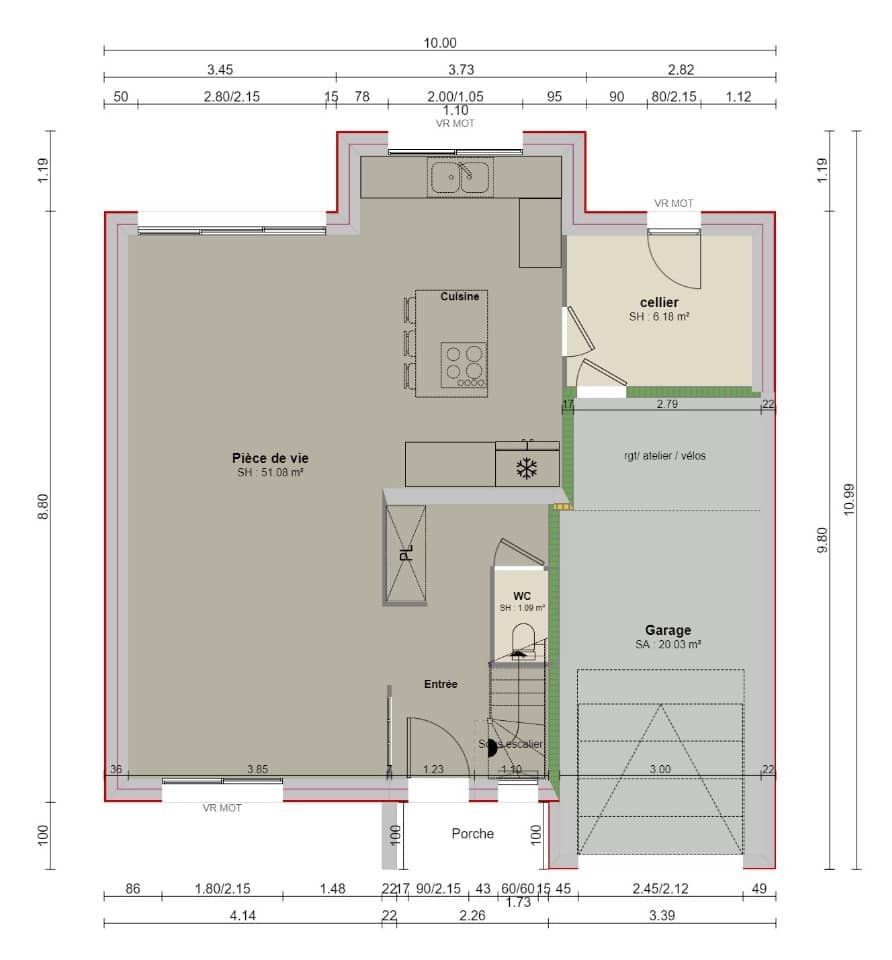 Maison neuve - Terrain à bâtir () à Épinay-sur-Orge (91), prix 449 330 €