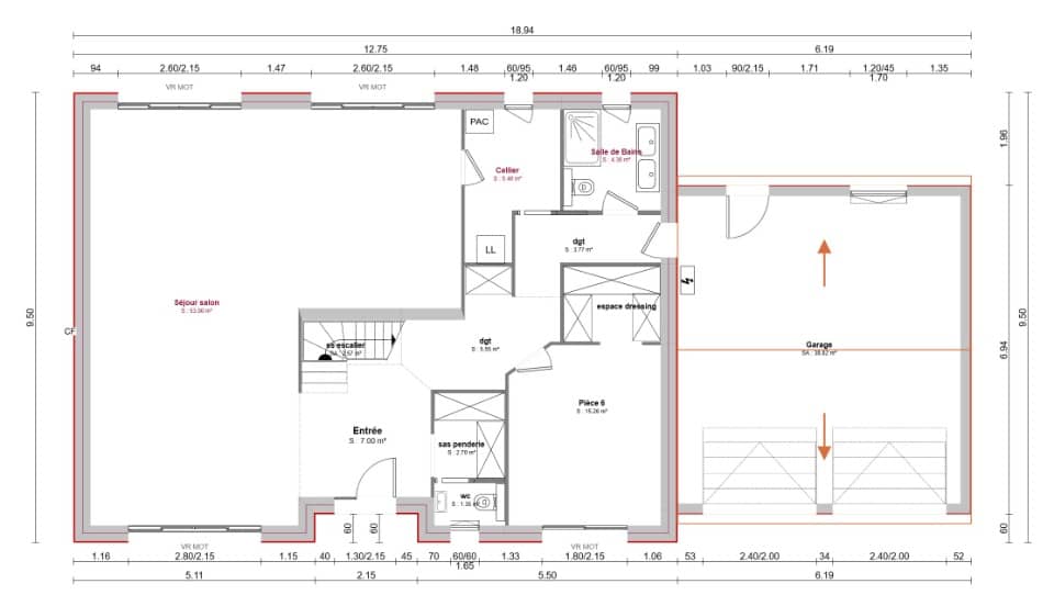 Maison neuve - Terrain à bâtir Boissy-sous-Saint-Yon (91790) à Boissy-sous-Saint-Yon (91), prix 697 211 €