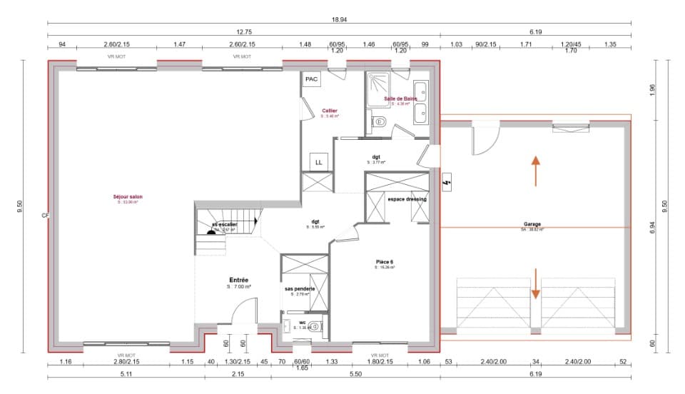 Maison neuve - Terrain à bâtir Boissy-sous-Saint-Yon (91790) à Boissy-sous-Saint-Yon (91), prix 697 211 €