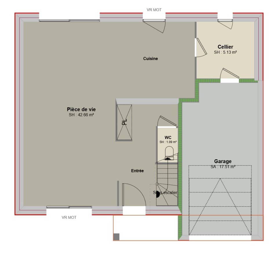 Maison neuve - Terrain à bâtir Palaiseau (91120) à Palaiseau (91), prix 449 211 €