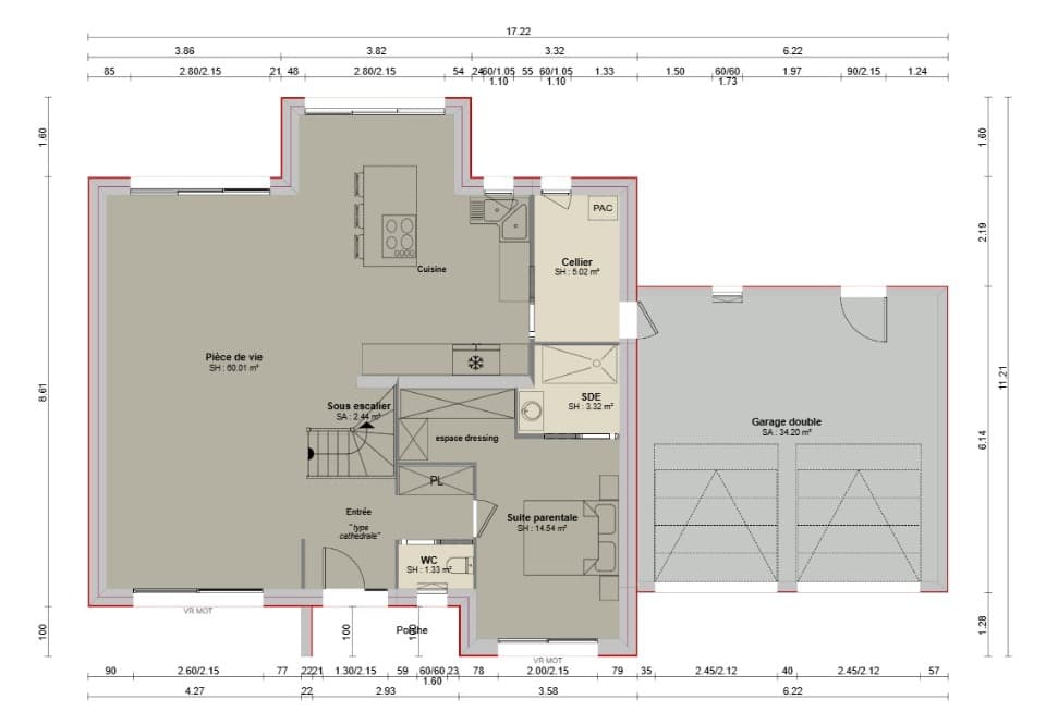 Maison neuve - Terrain à bâtir Limours (91470) à Limours (91), prix 569 211 €