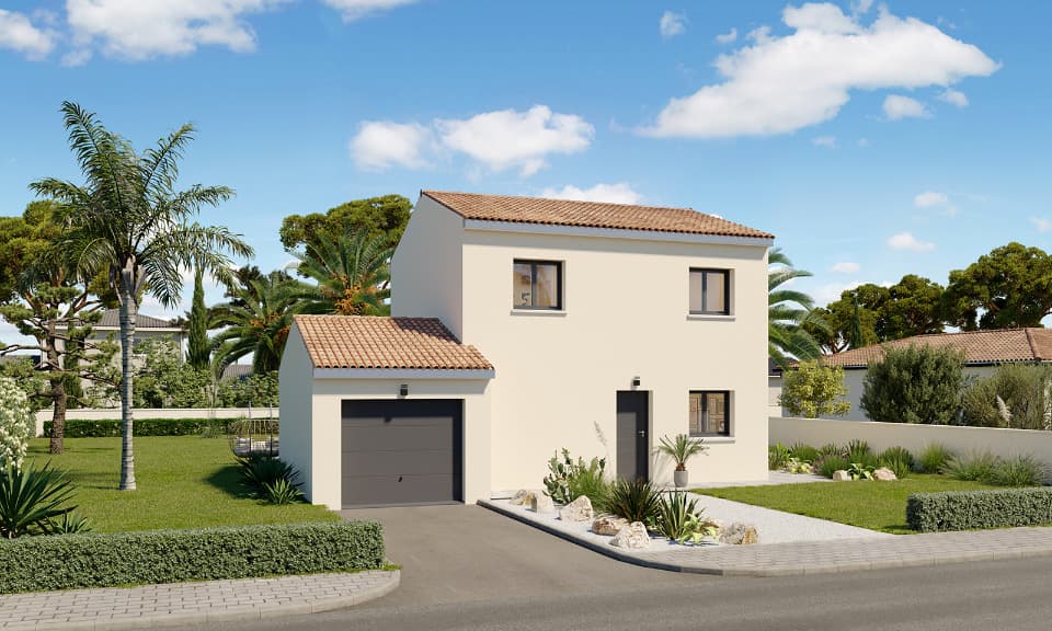 Maison neuve - Terrain à bâtir () à Saint-Victor-la-Coste (30), prix 248 500 €