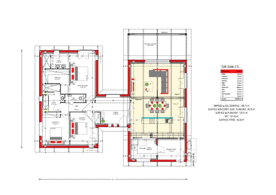 Maison neuve - Terrain à bâtir Martel (46600) à Martel (46), prix 365 000 €