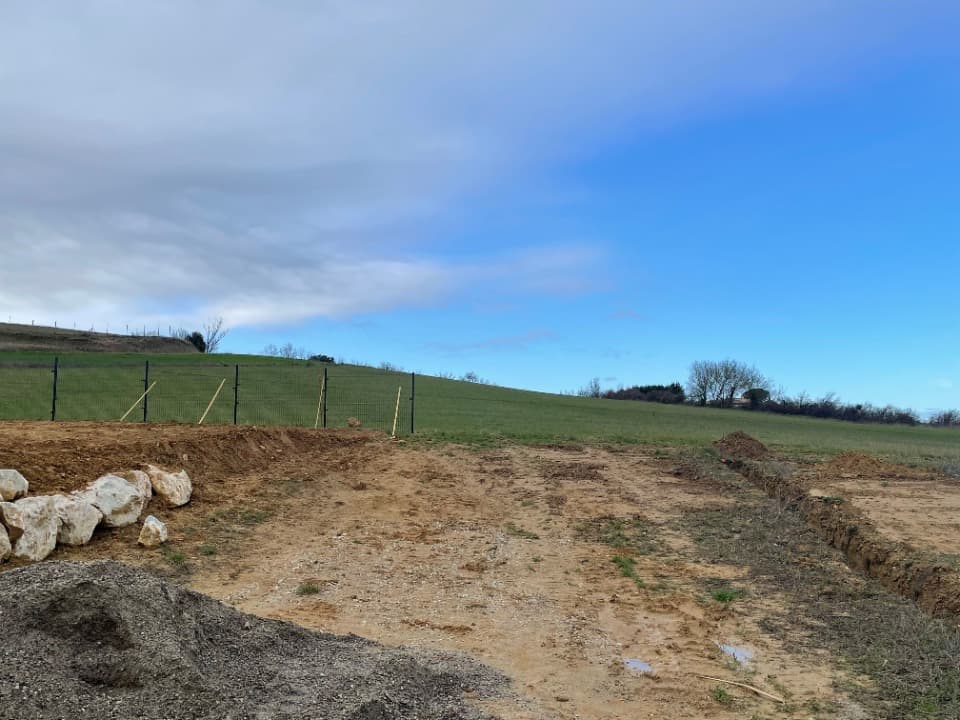 Terrain - Terrain à bâtir Vaudreuille (31250) à Vaudreuille (31), prix 56 900 €