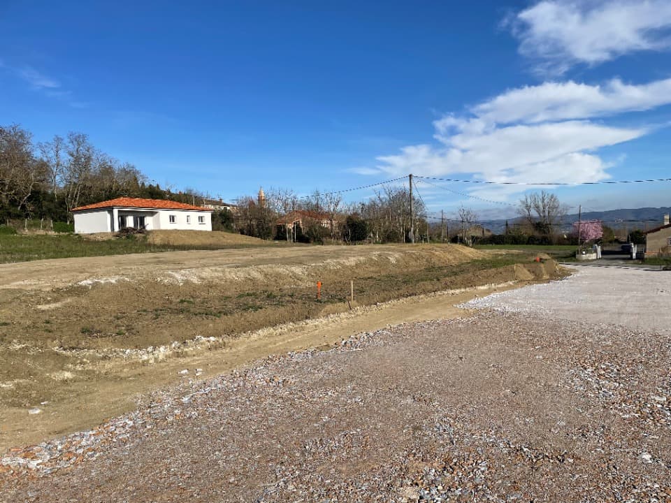Terrain - Terrain à bâtir Montégut-Lauragais (31540) à Montégut-Lauragais (31), prix 59 000 €