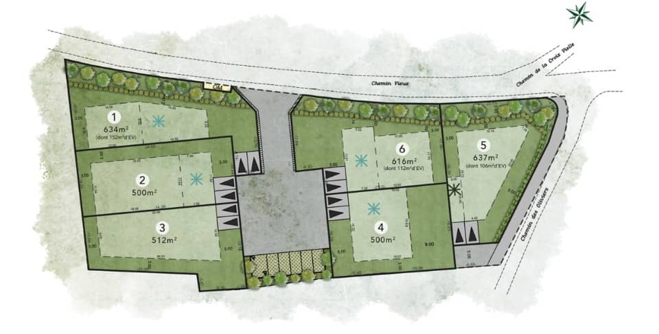 Terrain - Terrain à bâtir Gignac (34150) à Gignac (34), prix 194 900 €