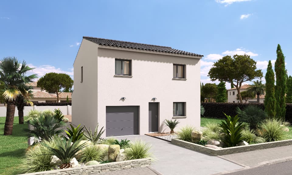 Maison neuve - Terrain à bâtir Gignac (34150) à Gignac (34), prix 316 500 €