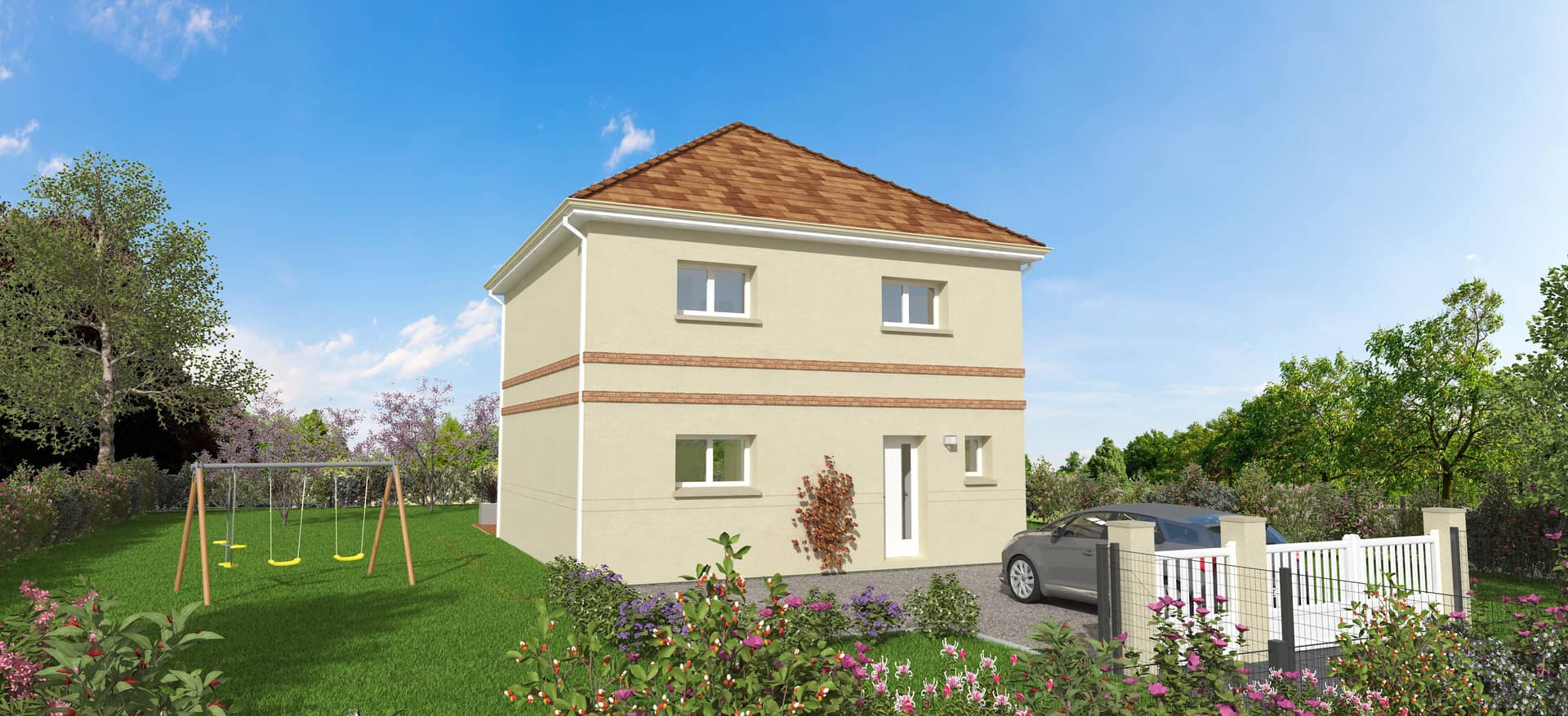 Maison neuve - à Brosville, prix 238 182 €