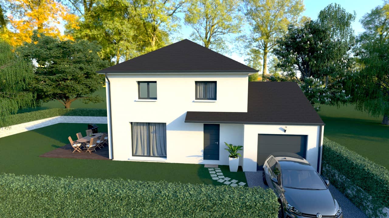 Maison neuve - Rare en vente ! Projet tout compris A seulement 13 minutes Zenith Caen ! à Caen, prix 285 000 €