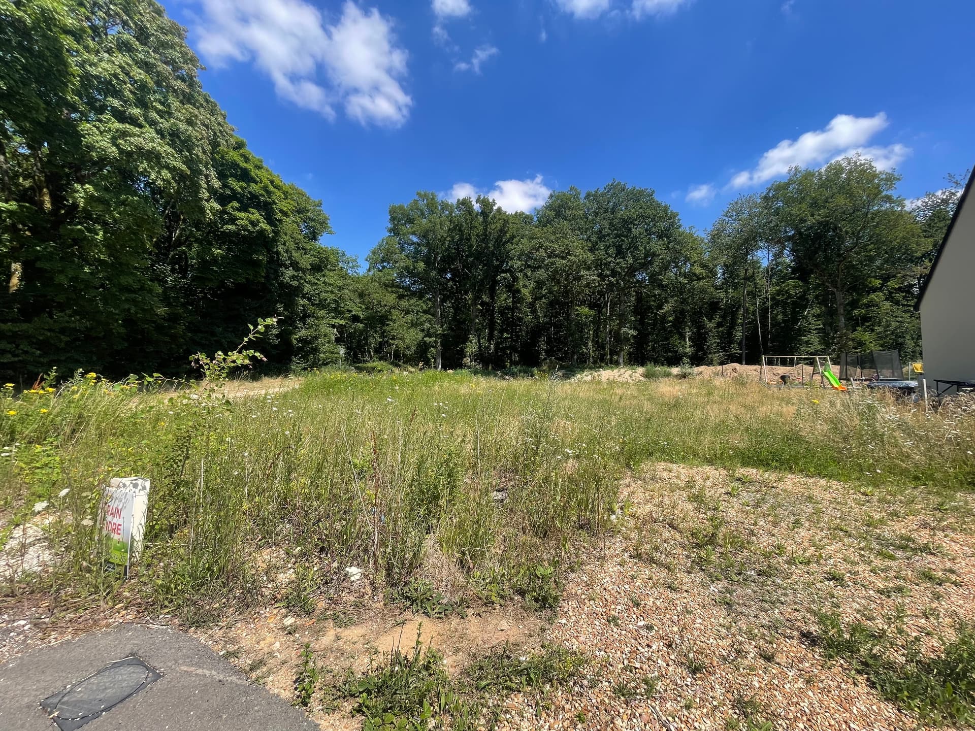 Terrain - Terrain viabilisé Fontaine La guyon à Fontaine-la-Guyon (28), prix 73 900 €