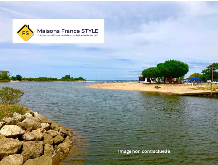 Terrain - GUJAN La Hume - Terrain 600 m² à Gujan-Mestras, prix 330 000 €