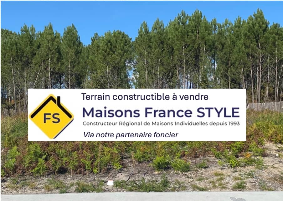 Terrain - Terrain viabilisé 470 m² Frais réduits à Biscarrosse, prix 170 000 €