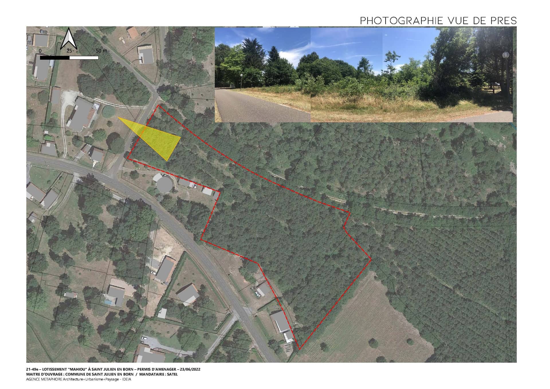 Lotissement - Lotissement Mahiou à St julien en born, prix 47 196 €