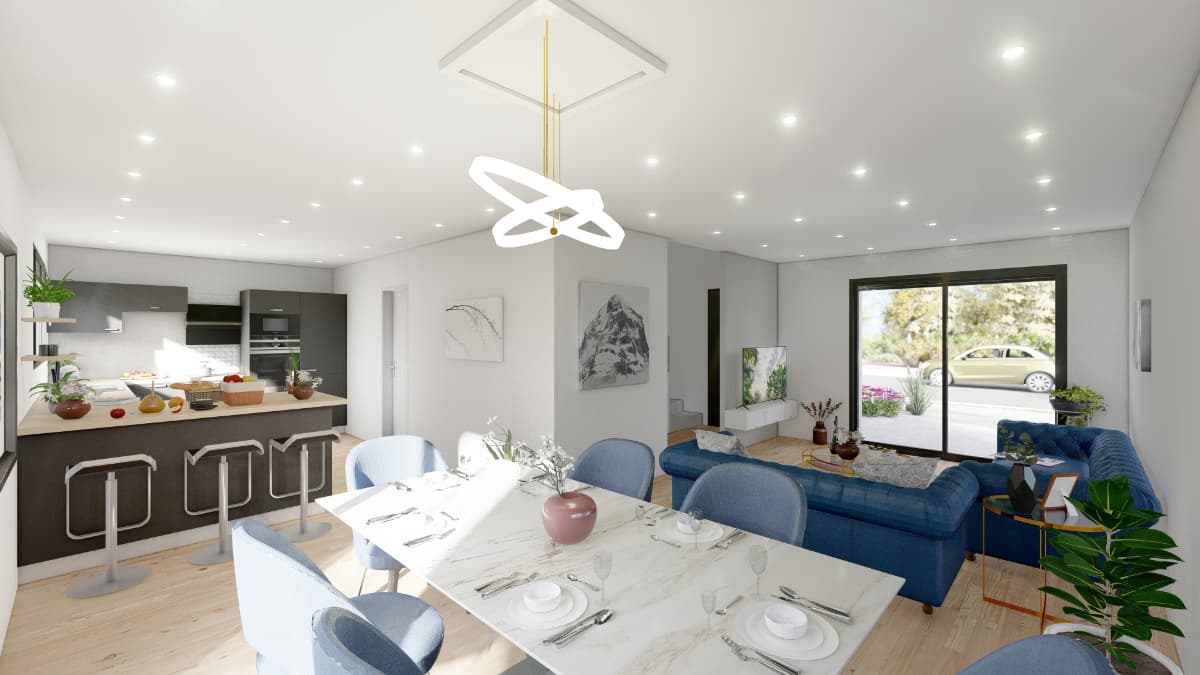 Maison neuve Delme (57) - 100m² - 265000€ (photo 5/6)