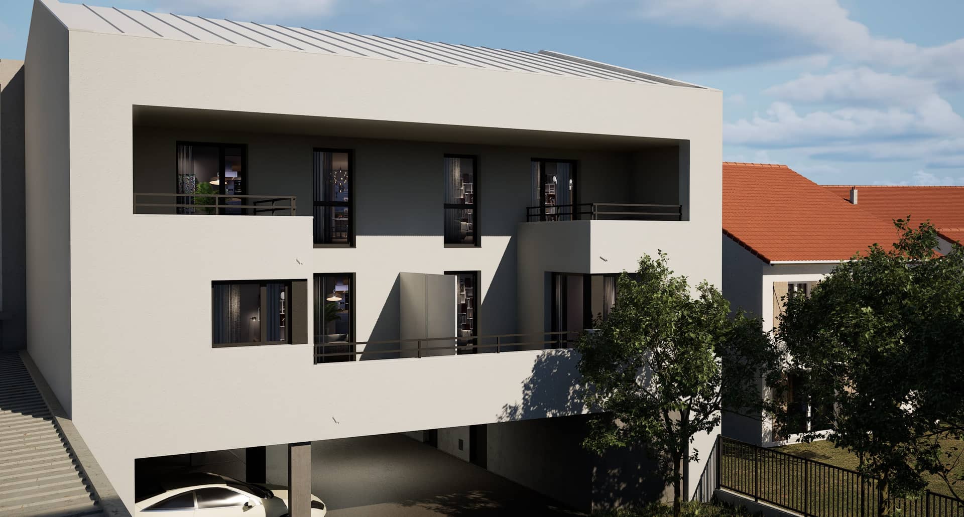 Maison neuve - RÉSIDENCE THÉODONIS à Thionville (57), prix 262 000 €