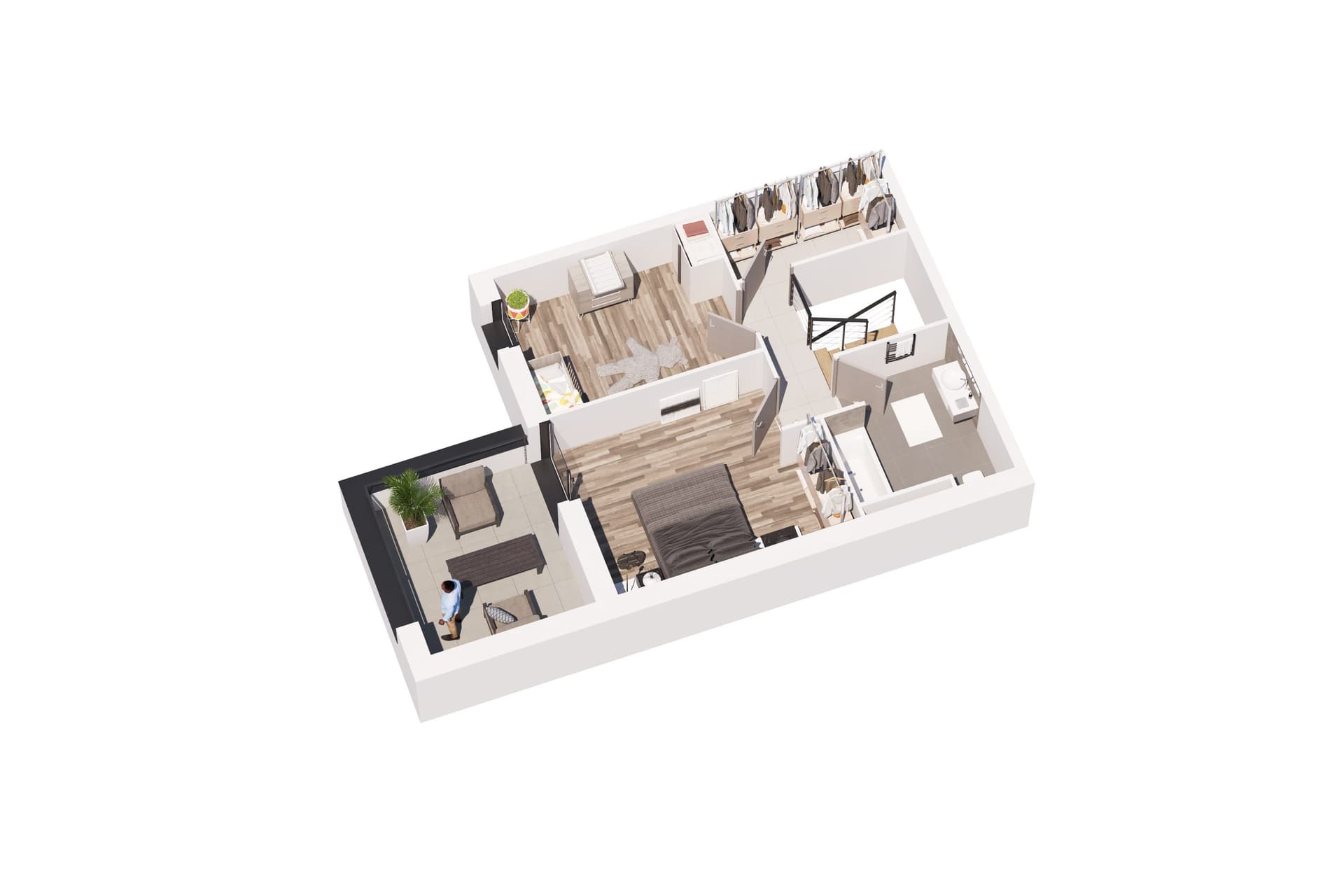 Maison neuve Thionville (57) - 75m² - 262000€ (photo 4/6)