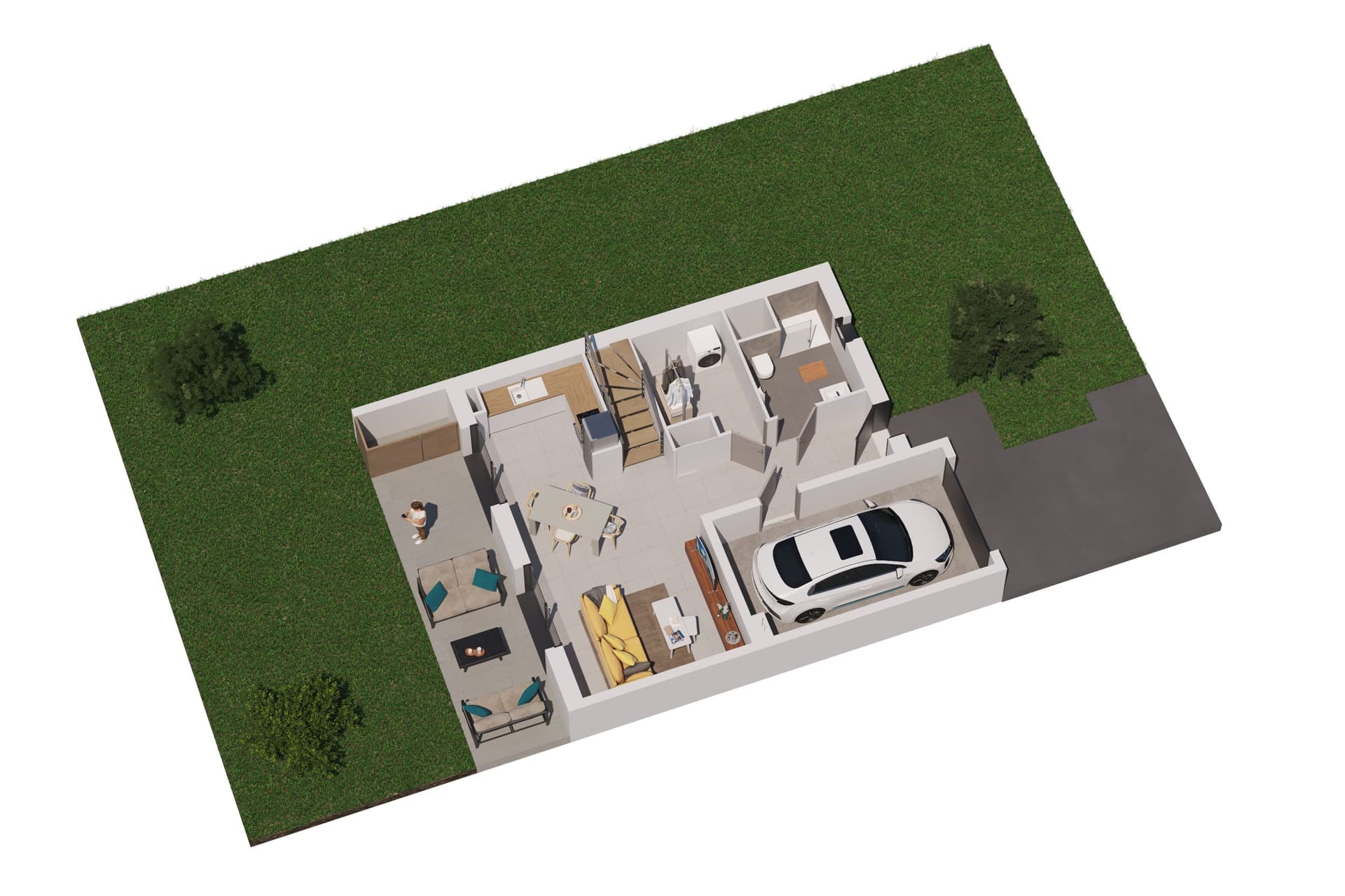 Maison neuve Marly (57) - 96m² - 310000€ (photo 5/6)