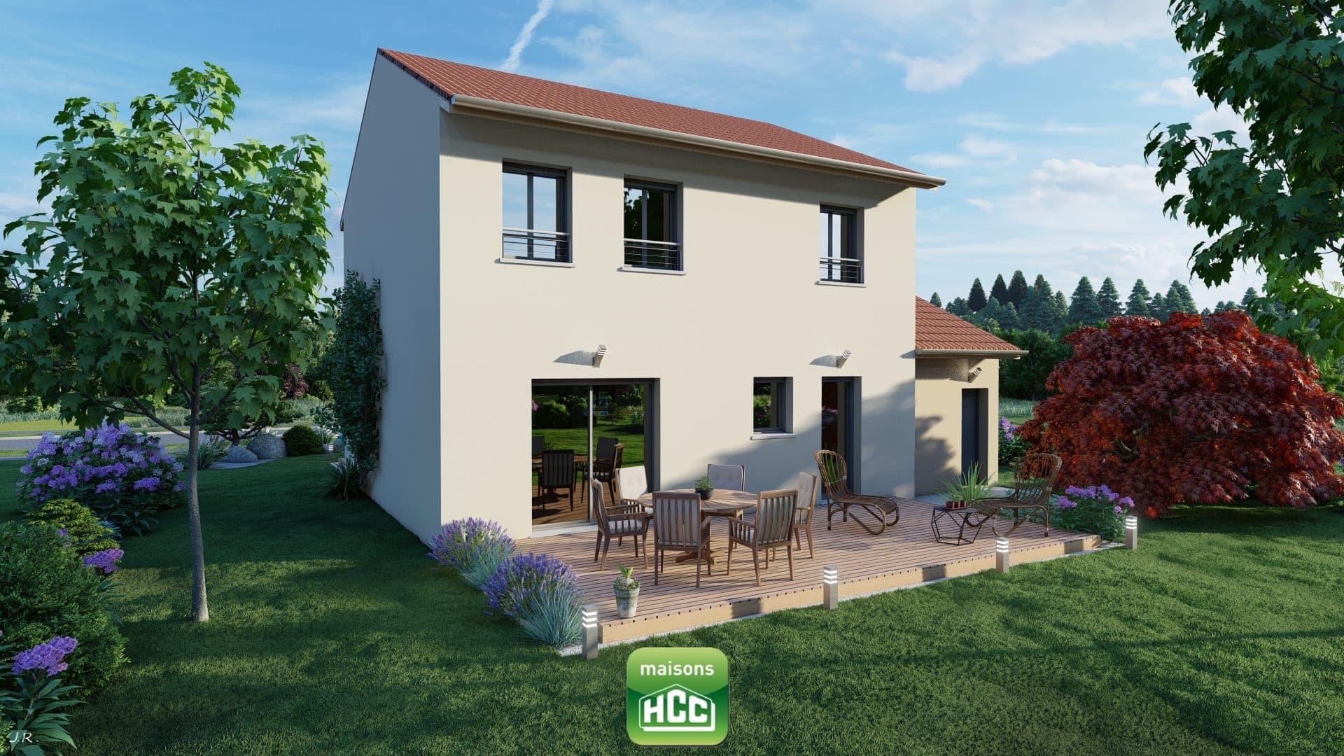 Maison neuve Fleville devant nancy (54) - 119m² - 349000€ (photo 1/4)