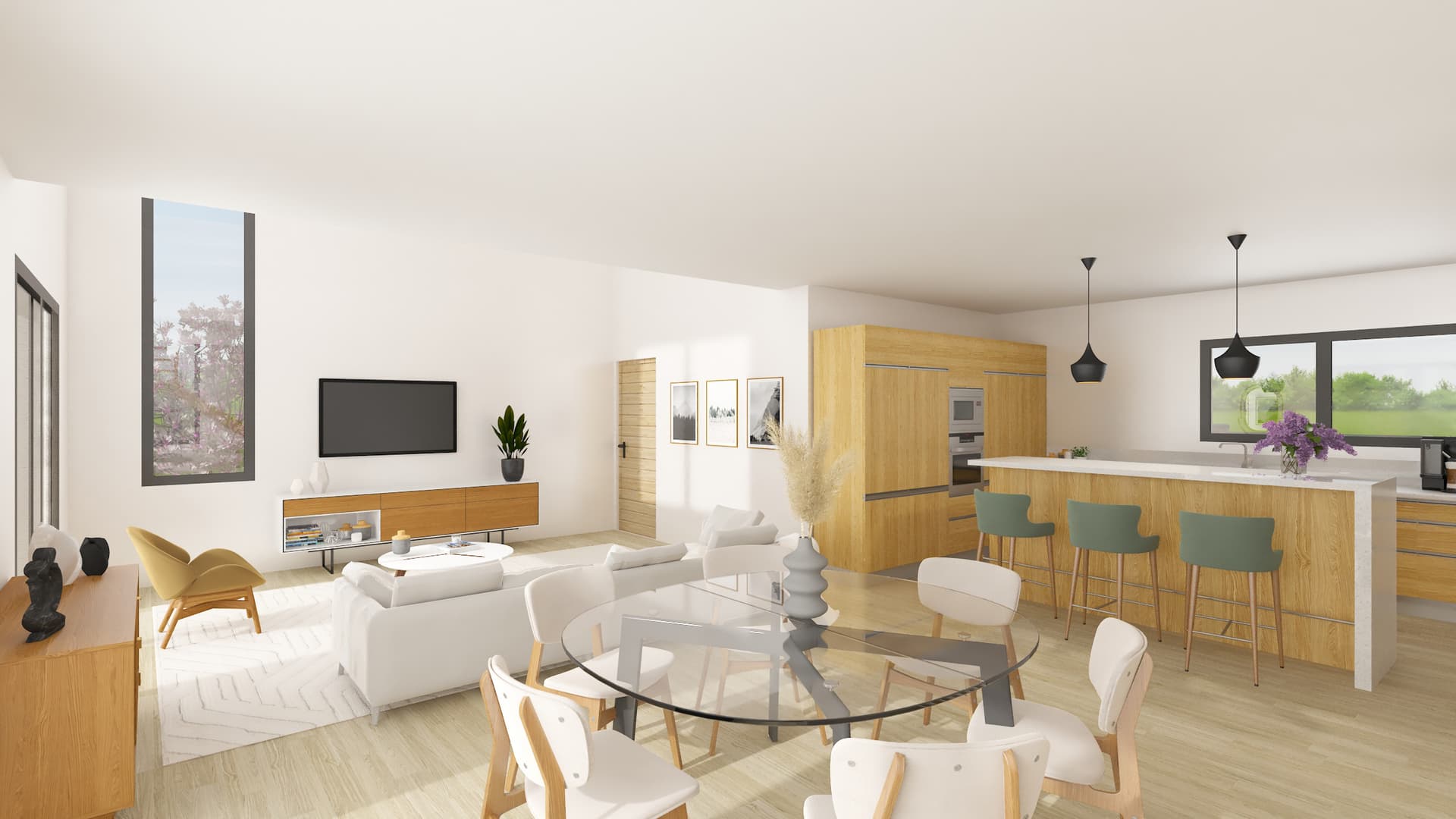 Maison neuve St etienne des oullieres (69) - 151m² - 573000€ (photo 6/6)