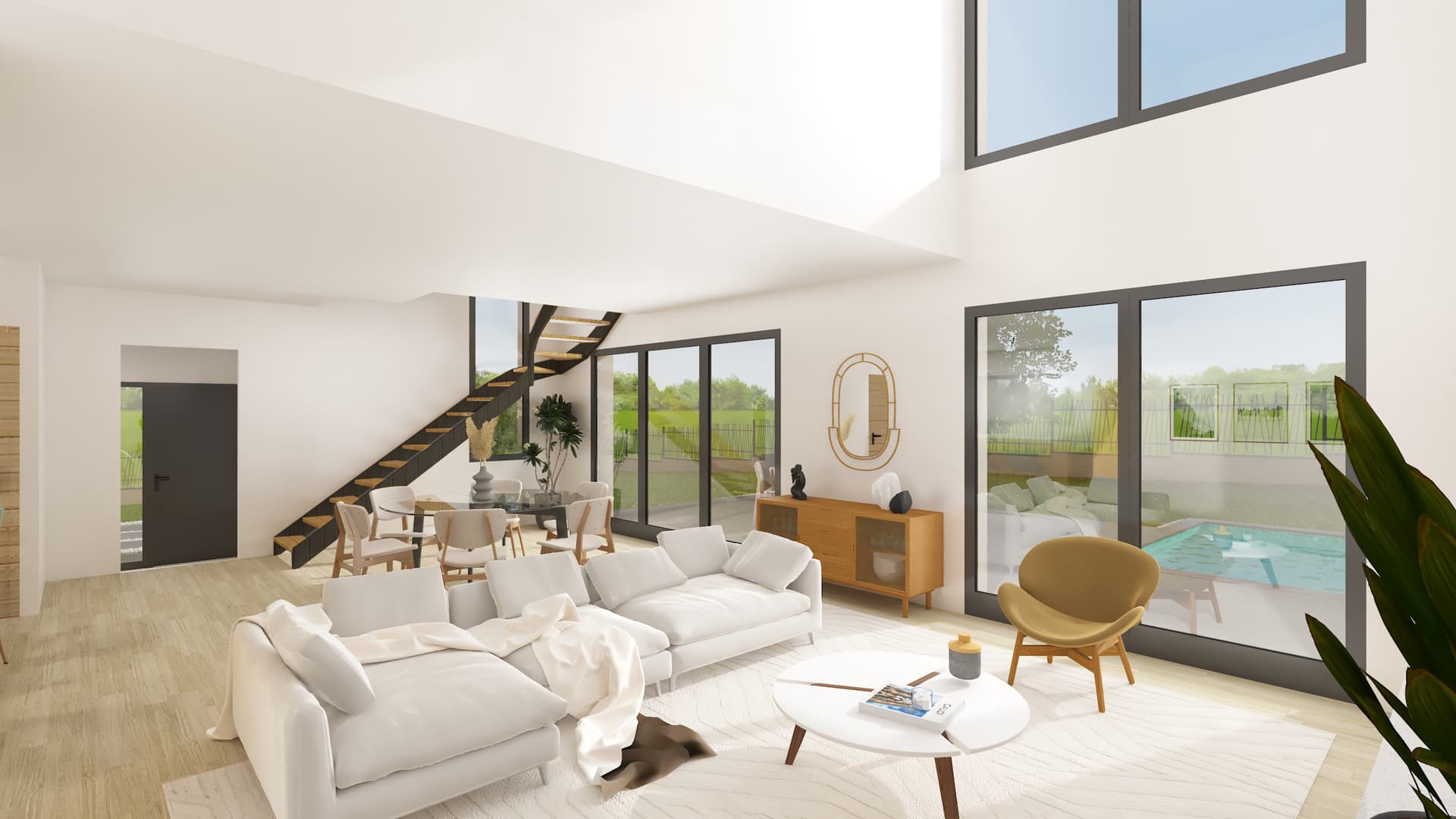 Maison neuve St etienne des oullieres (69) - 151m² - 573000€ (photo 2/6)