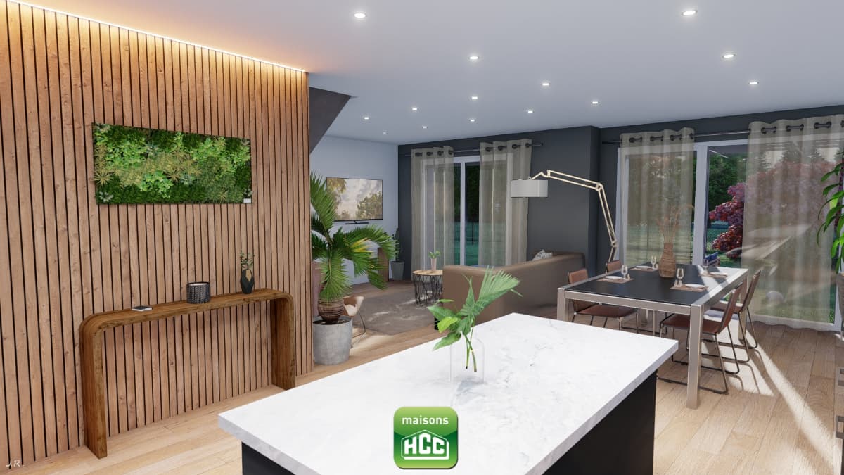 Maison neuve Piennes (54) - 107m² - 239000€ (photo 2/6)
