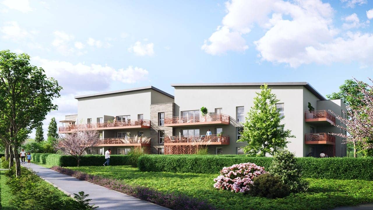 Appartements neufs - LA VILLA DE NINA à TOMBLAINE à Tomblaine (54), prix 128 000 €