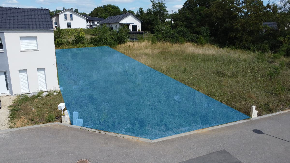 Terrain Maizeroy (57) - 469m² - 94000€ (photo 2/5)