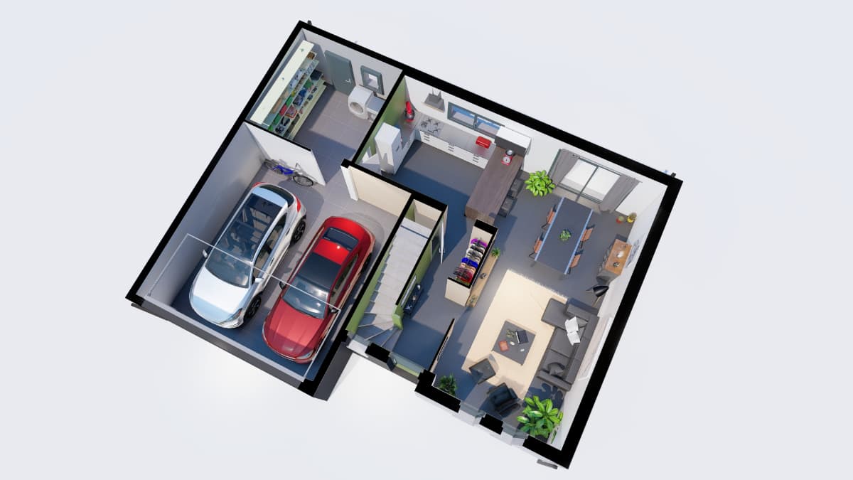 Maison neuve Lorry les metz (57) - 125m² - 400000€ (photo 2/6)