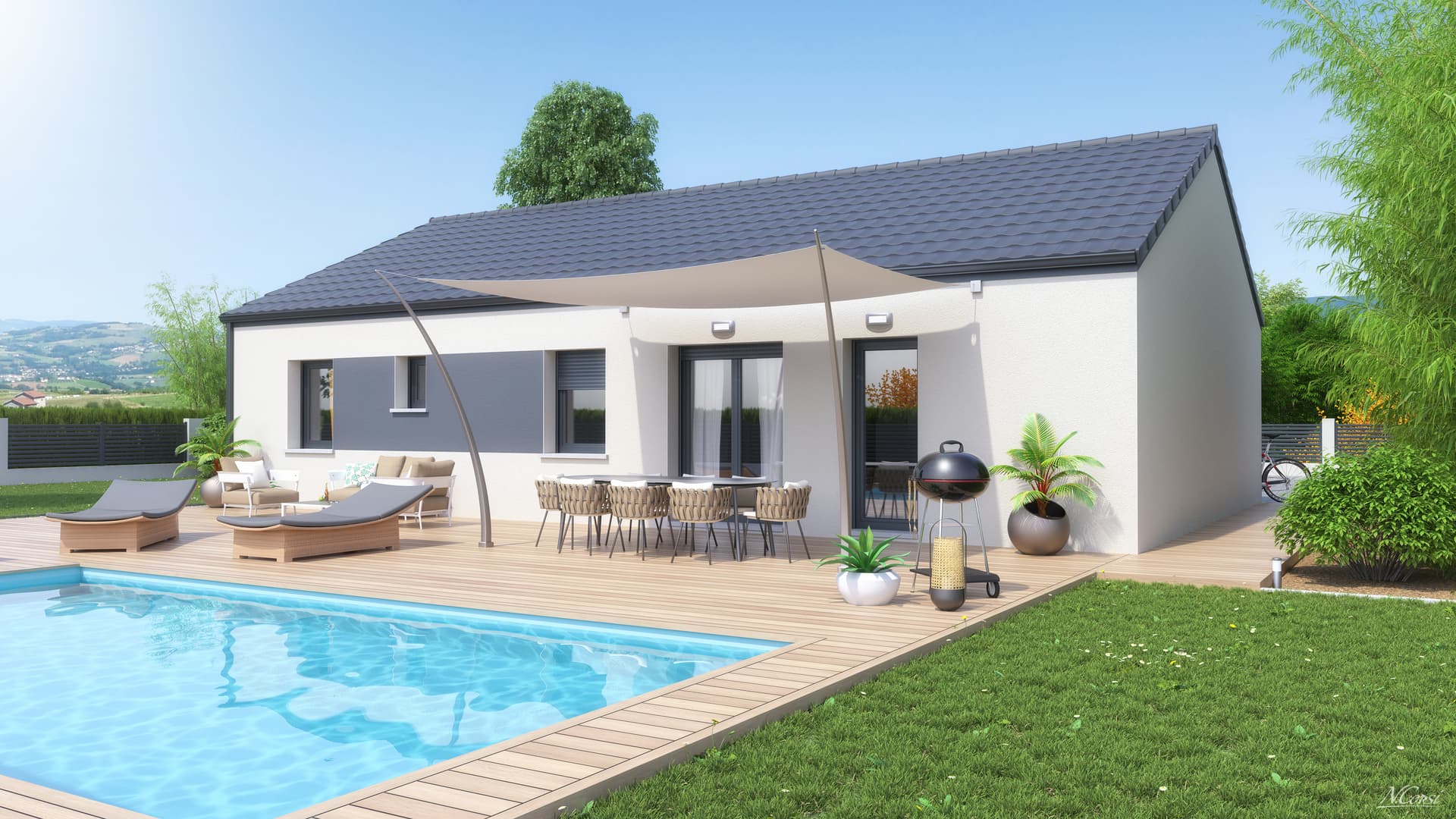 Maison neuve St pancre (54) - 100m² - 269000€ (photo 2/6)