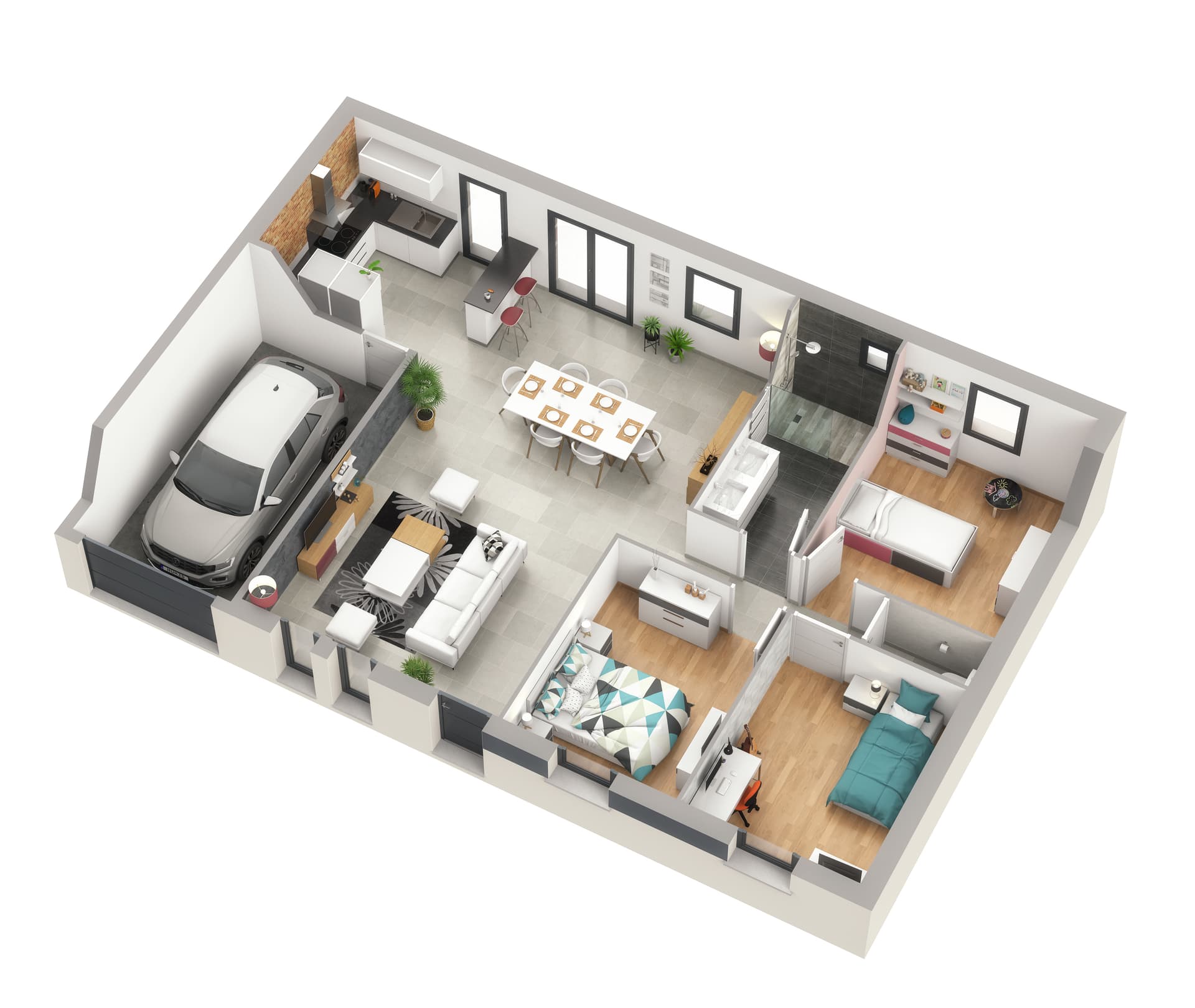 Maison neuve Conde northen (57) - 100m² - 269000€ (photo 1/5)