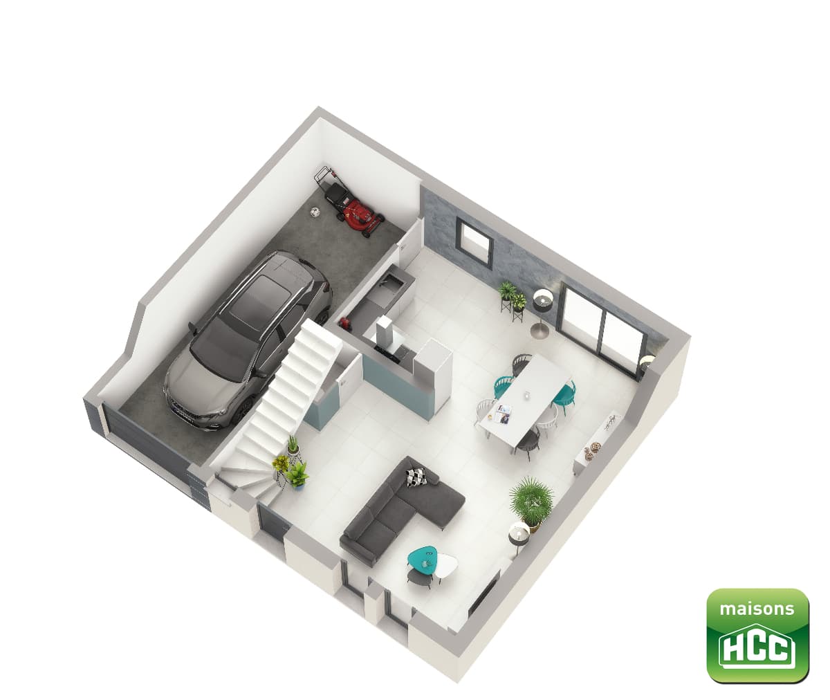 Maison neuve Nomeny (54) - 100m² - 235000€ (photo 4/6)