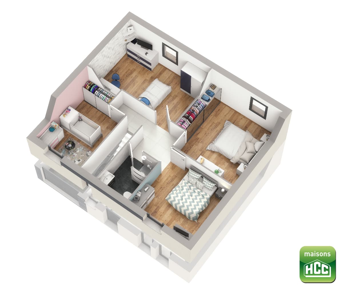 Maison neuve Nomeny (54) - 100m² - 235000€ (photo 5/6)
