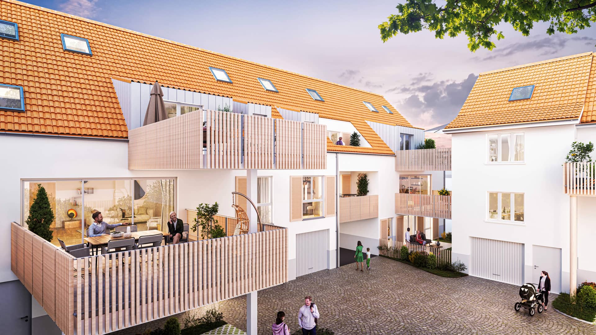 Appartements neufs - La Villa Augusta à Ittenheim (67), prix 307 400 €